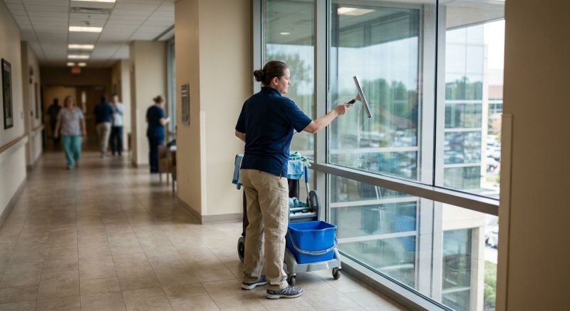 Medical Center Window Cleaning in Baltimore, MD