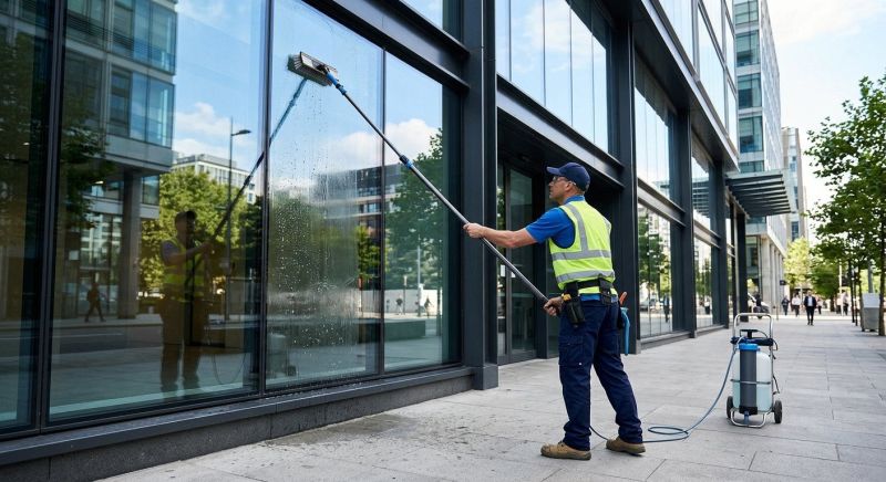 Commercial Window Washing in Newark, DE