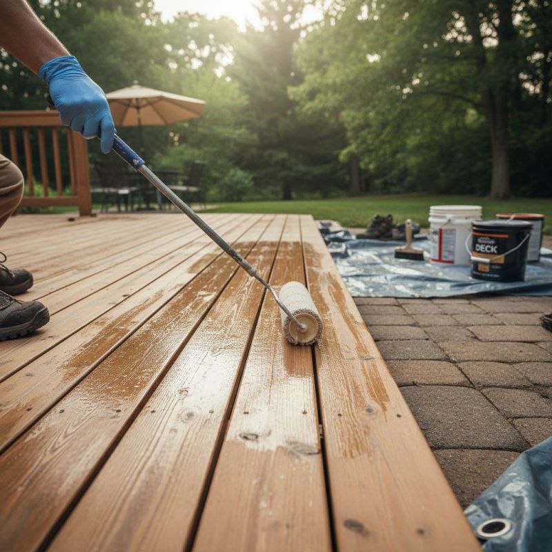 Concrete Deck Sealing in Bellevue, WA