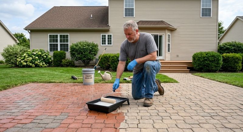 Hardscape Sealing in Renton, WA
