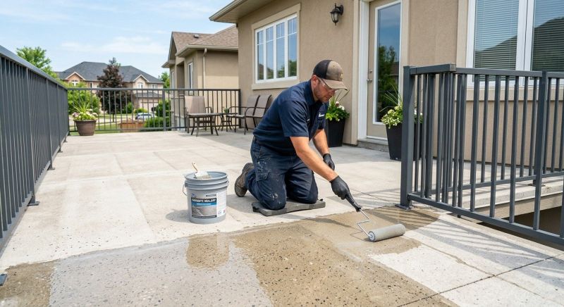 Pool Patio Sealing in Puyallup, WA