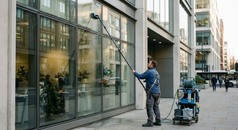 Shopping Mall Window Cleaning in Baltimore, MD